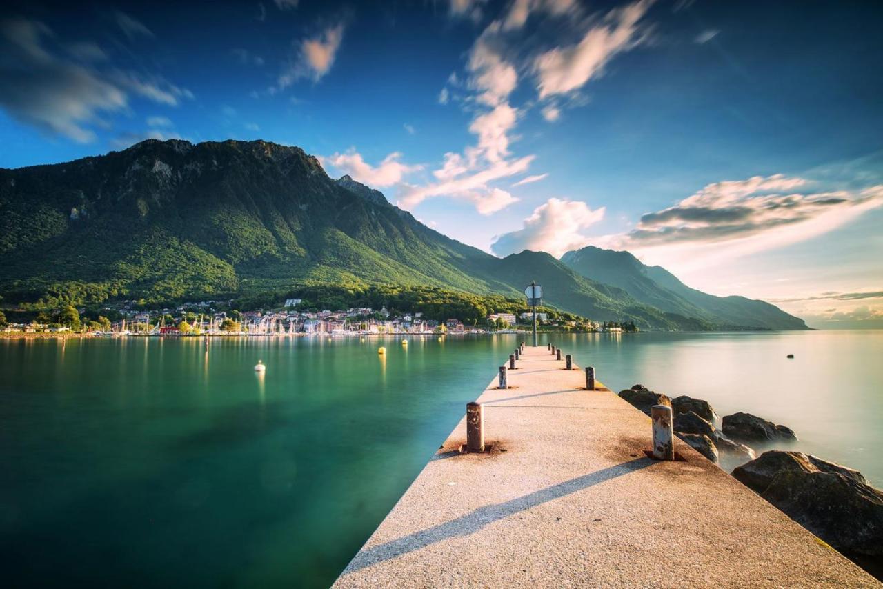 Aloha Chambres Port-Valais Ngoại thất bức ảnh