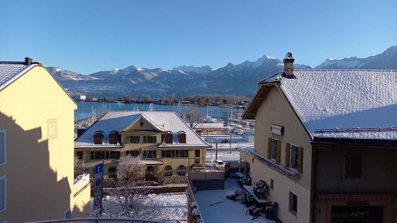 Aloha Chambres Port-Valais Ngoại thất bức ảnh