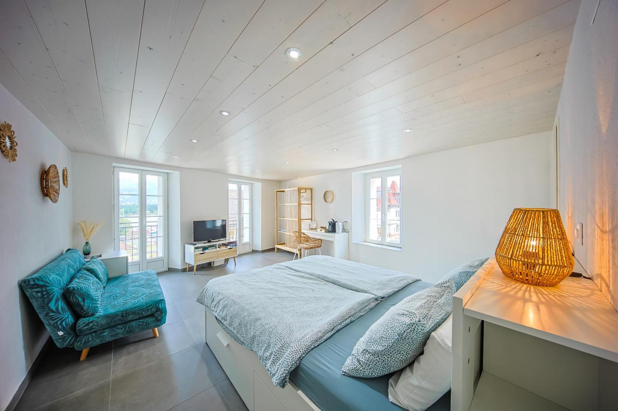 Aloha Chambres Port-Valais Ngoại thất bức ảnh