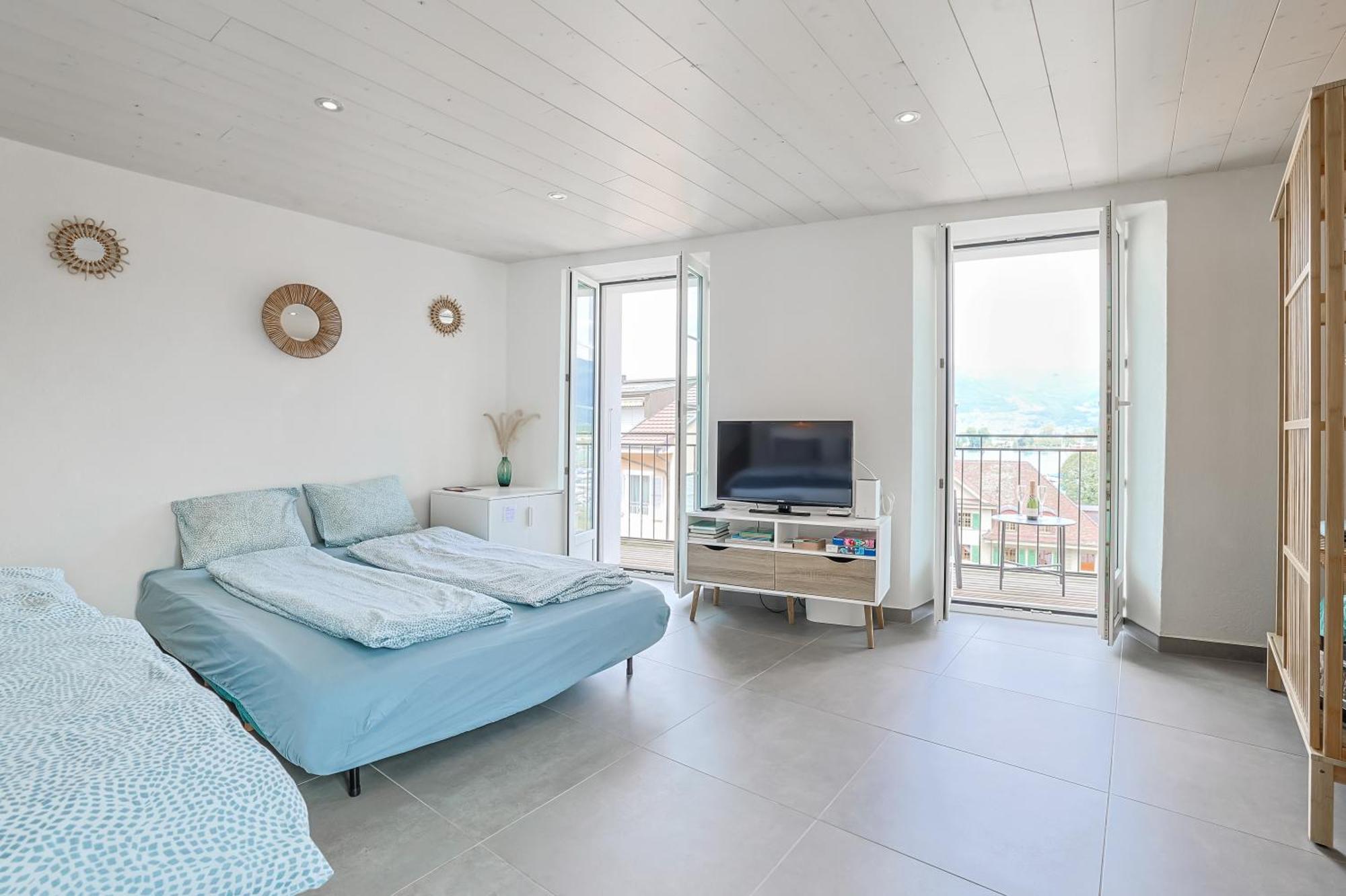 Aloha Chambres Port-Valais Ngoại thất bức ảnh