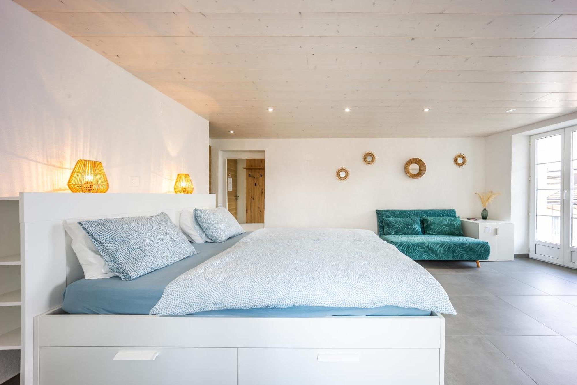 Aloha Chambres Port-Valais Ngoại thất bức ảnh