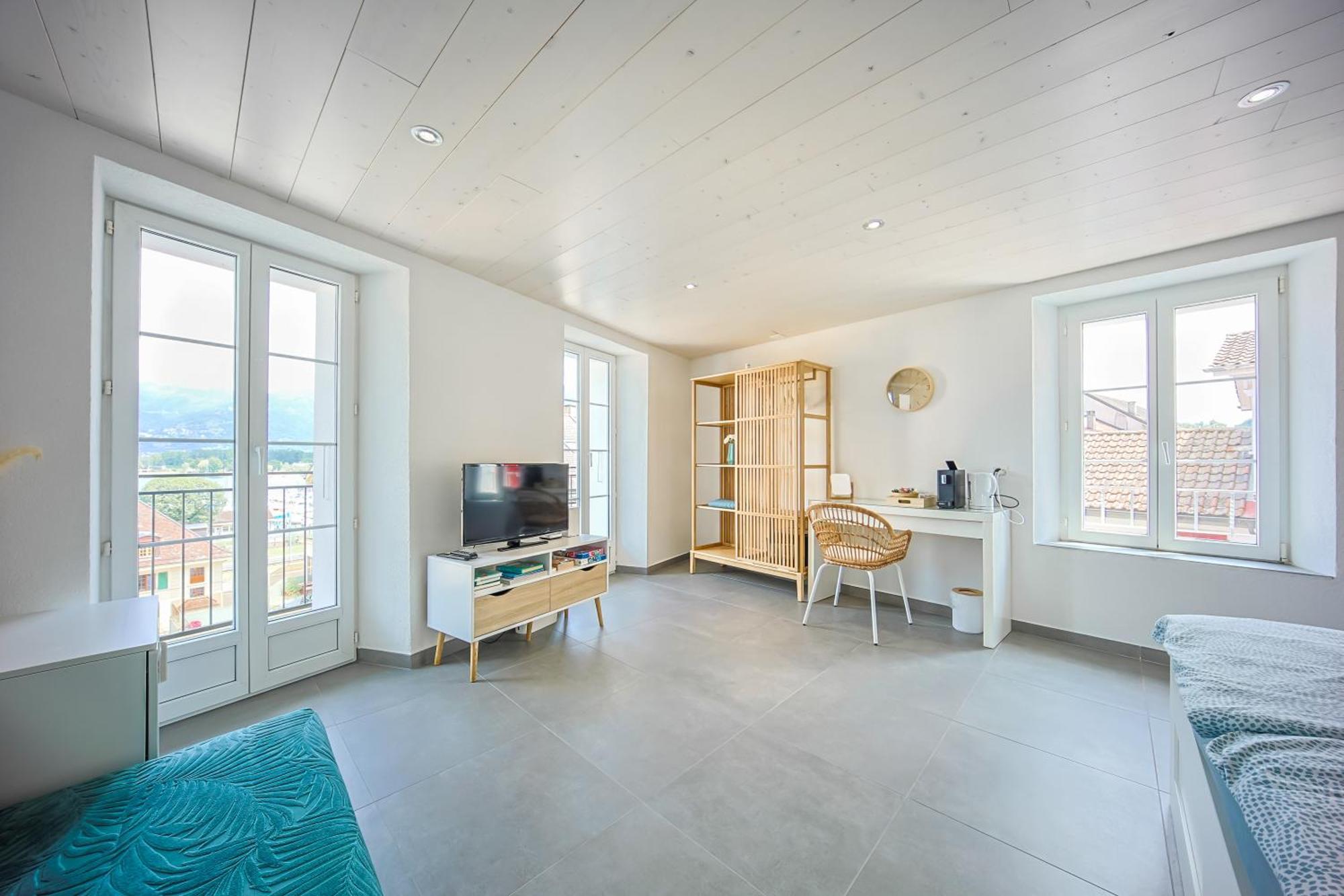 Aloha Chambres Port-Valais Ngoại thất bức ảnh